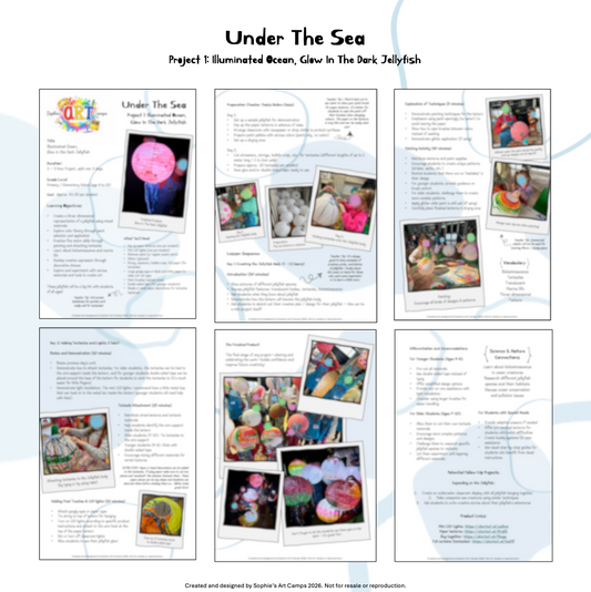 Lesson Plan: Illuminated Ocean - Glow in the Dark Jellyfish